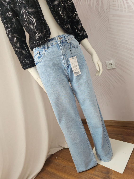 Nove Zara farmerice 100% pamuk 38 vel slika #1
