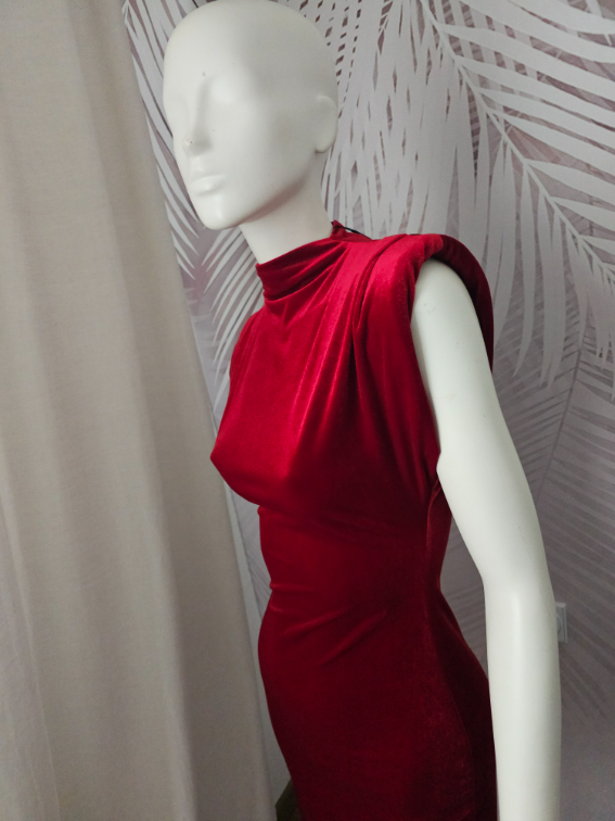 Nova Zara crvena haljina Xs vel  slika #5