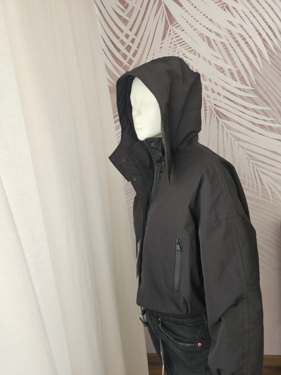 Nova Zara crna bomber jaknica slika #3