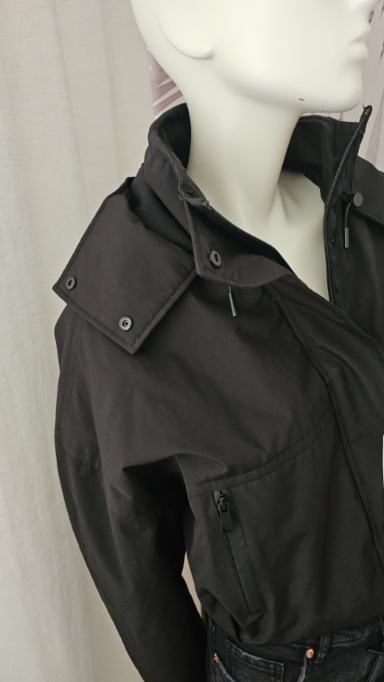 Nova Zara crna bomber jaknica slika #4