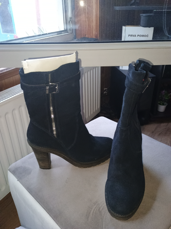 Kožne čizme 39  slika #2