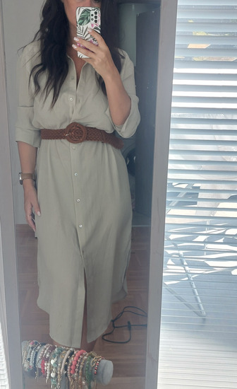 H&m oversize kosulja/haljina slika #1