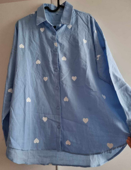 Pamucna oversized kosulja slika #2