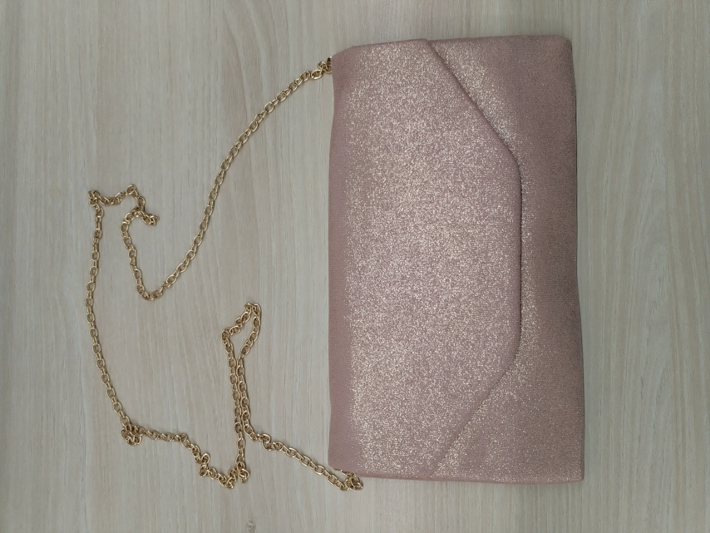 Sparkling chain flap torba, NOVO slika #4
