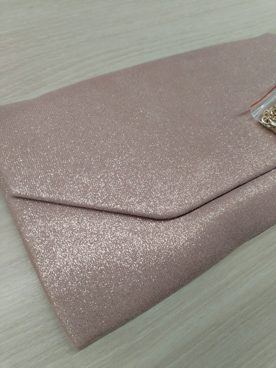 Sparkling chain flap torba, NOVO slika #3