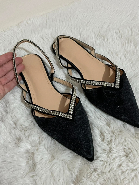Cipele sa cirkonima, 38, NOVO slika #2