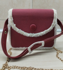 Faux lamb wool torba, NOVO
