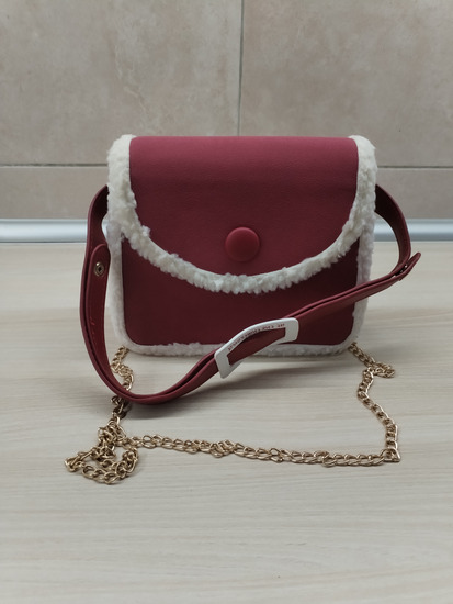 Faux lamb wool torba, NOVO slika #4