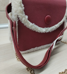 Faux lamb wool torba, NOVO slika #2