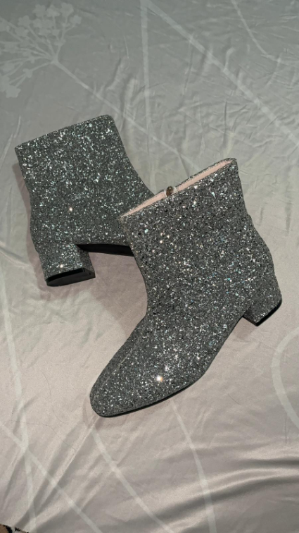 Srebrne gležnjače, 40-40,5, NOVO  slika #3