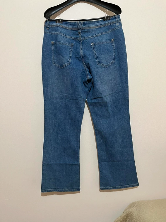 Dunnes bootcut farmerke, L-XL, NOVO sa etiketom slika #4