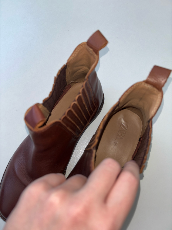 kratke cizme, Zara, 36 slika #4