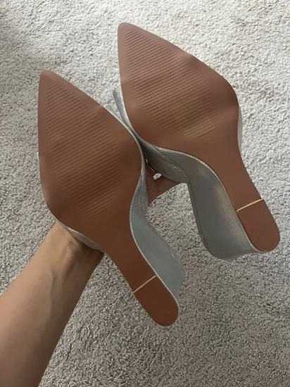 Shein srebrne potpetice slika #3