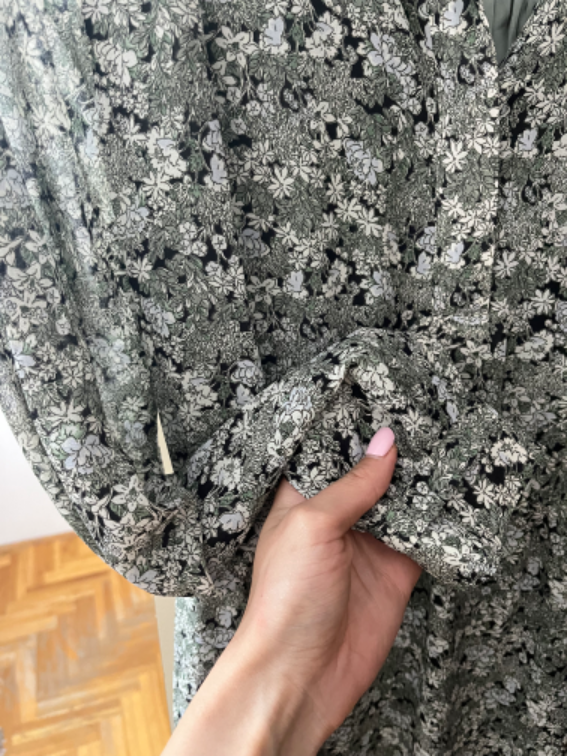 H&M cvetna haljina slika #3
