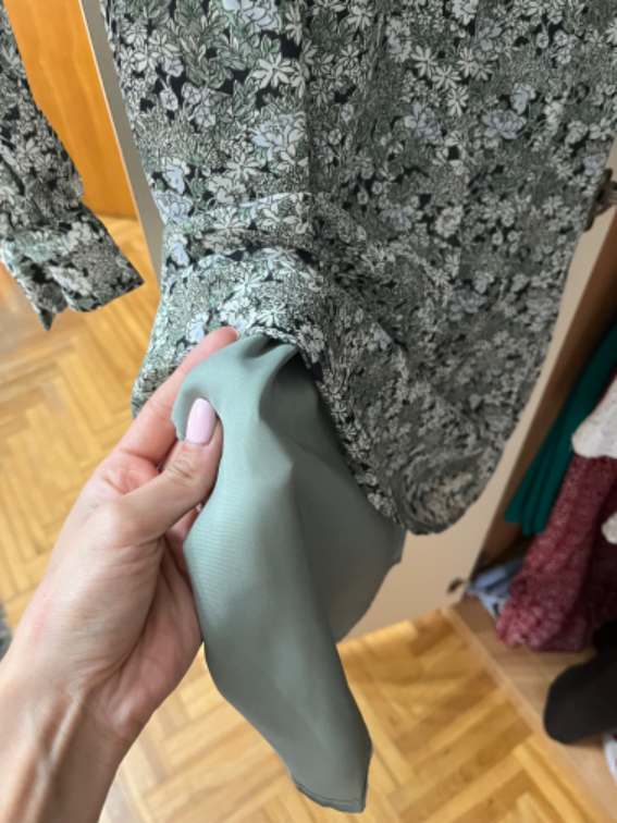 H&M cvetna haljina slika #4