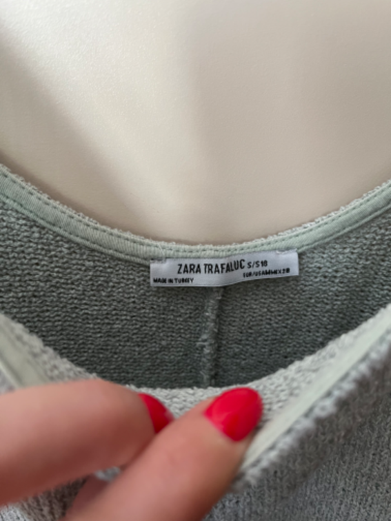 Zara mint haljina slika #2