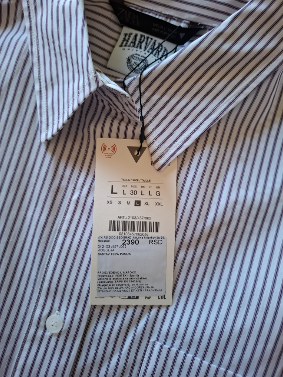 Nova ZARA oversize košulja L-2XL slika #2