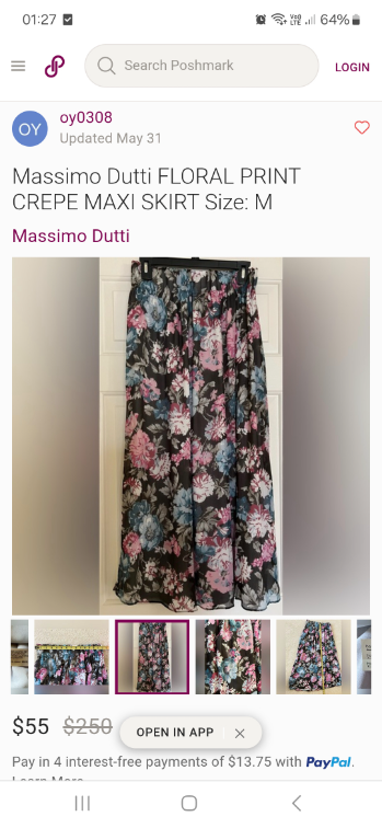 Lepa Massimo Dutti suknja L slika #5