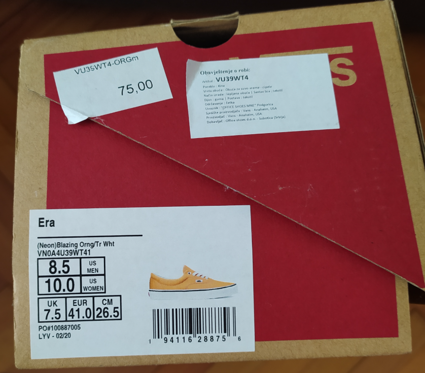 Vans originalne patike  slika #4