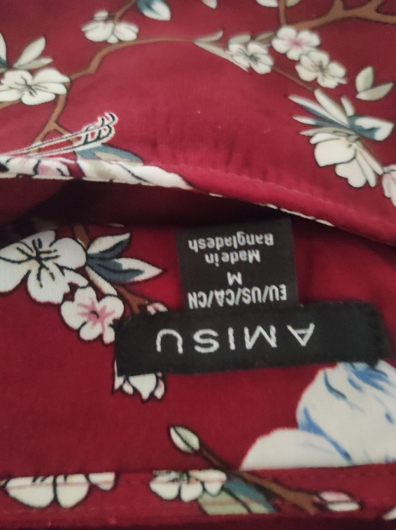 Amisu kosulja bordo slika #5