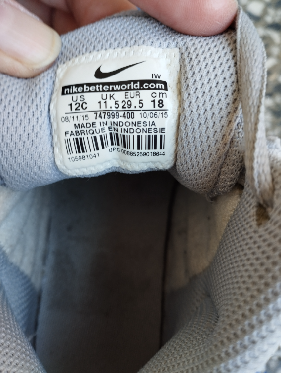 Nike original decije patike br.29,5 ug.18cm. slika #3