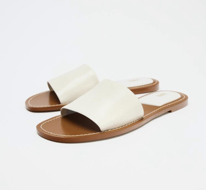 Zara nove kožne papuce 37,38,39,40,41 slika #2