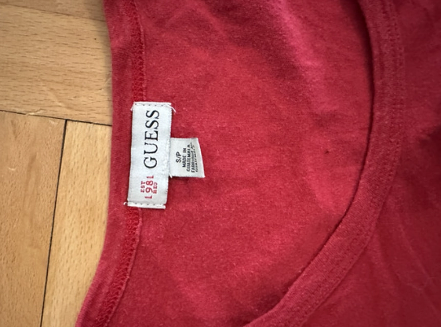 Guess Original Crvena Majica slika #2