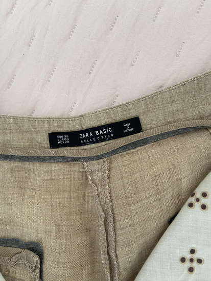 Lanene Zara pantalone slika #3