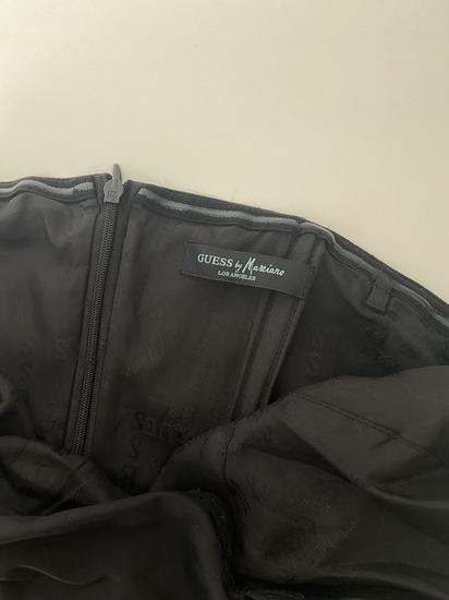 Guess svečana crna haljina slika #2