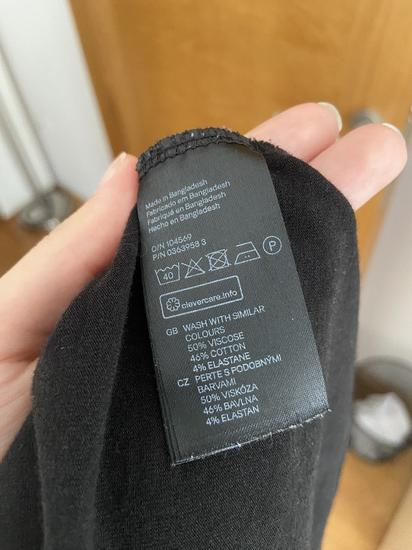 Midi crna haljina slika #3