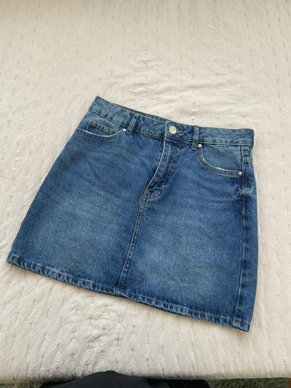 Calliope teksas mini suknja slika #1