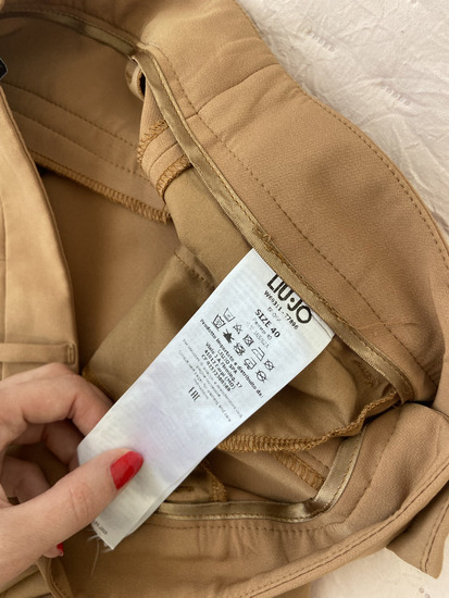 Liu Jo svečane kamel pantalone slika #3