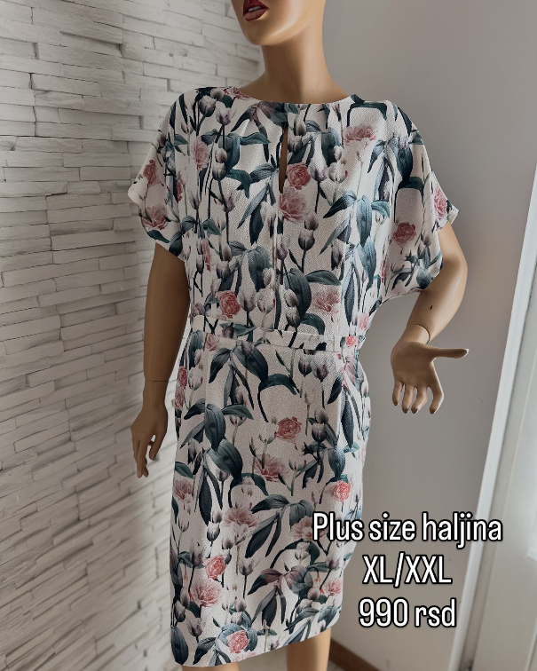 Plus size haljina slika #1