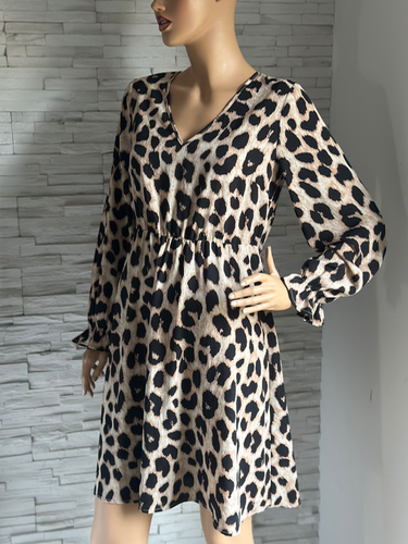 PIECES haljina leopard print