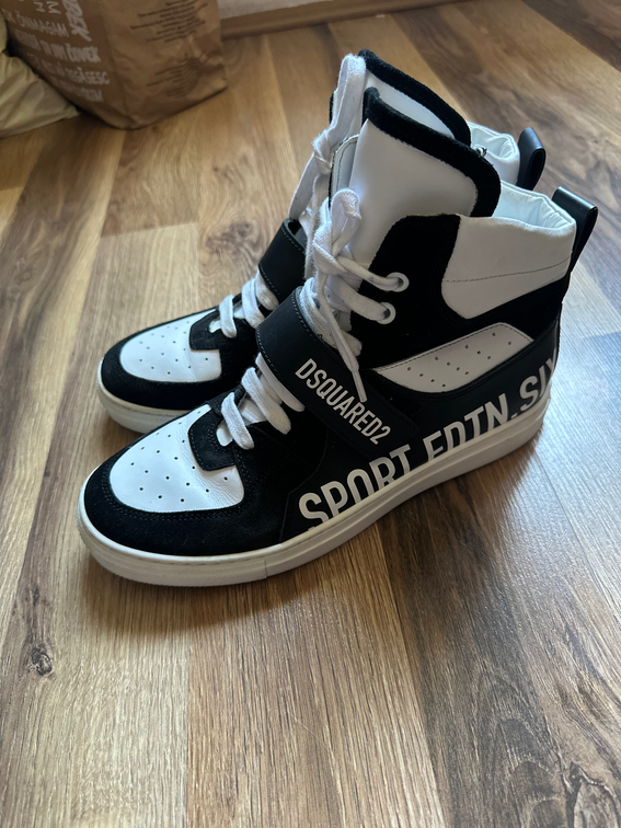 DSQUARED2 kožne patike ORIGINAL slika #1