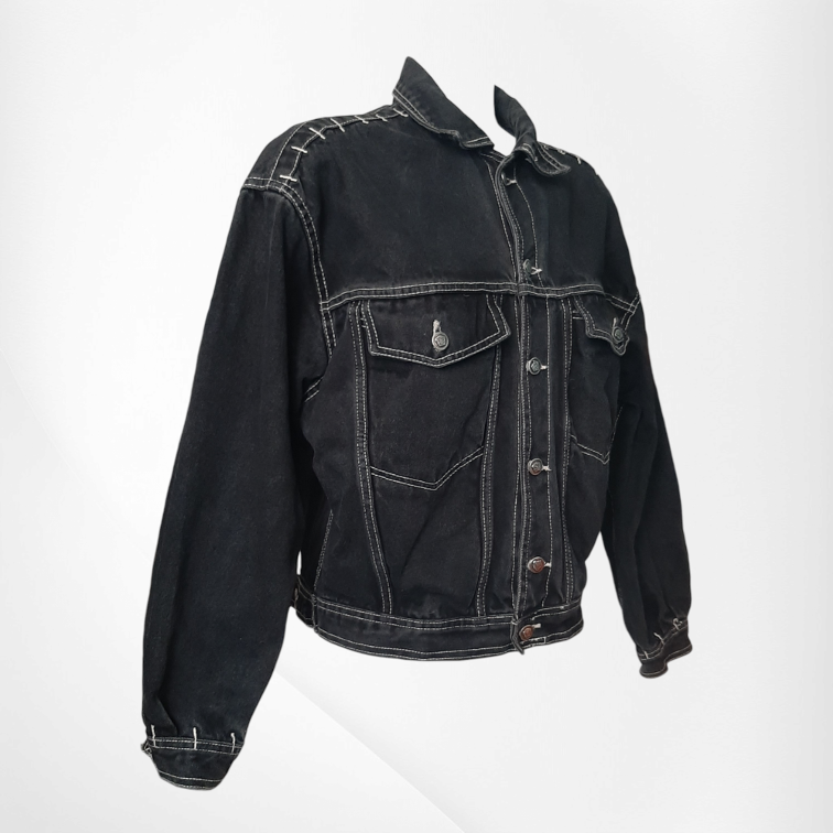 Versace vintage teksas jakna L slika #2