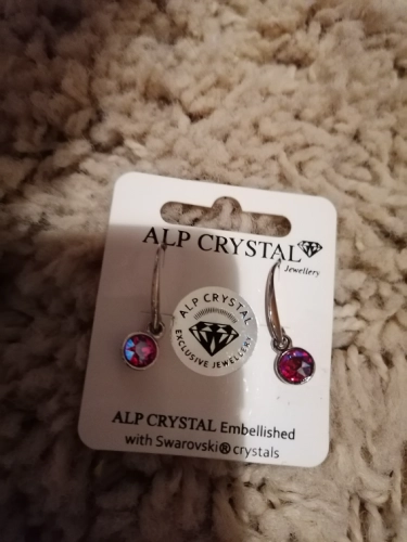 Minđuše sa Swarovski kristalom thumbnail #2