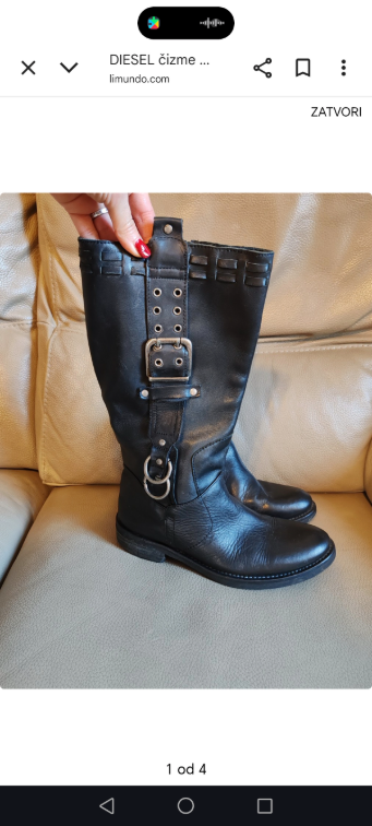 DIESEL  čizme original 37 slika #4