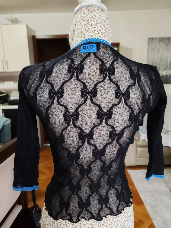 DOLCE&GABBANA ČIPKASTA BLUZA S slika #2