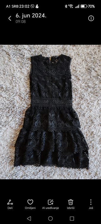 GUESS koktel haljina original xs slika #3