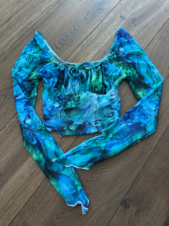 Shein crop top slika #1