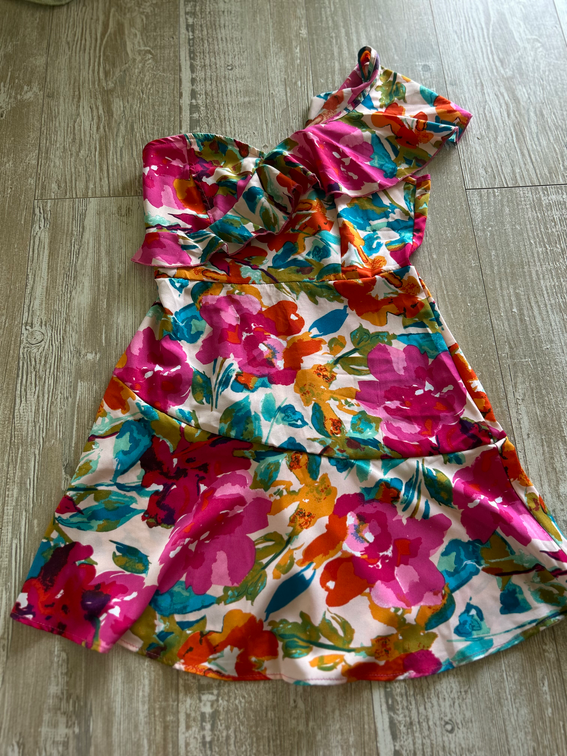 Shein cvetna haljinica slika #2