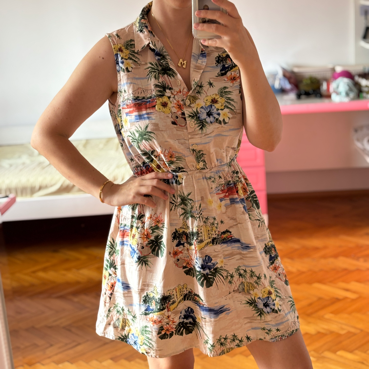 LC Waikiki cvetna haljina slika #1