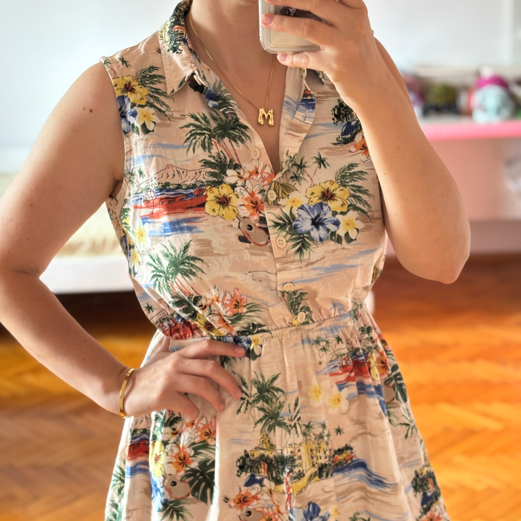 LC Waikiki cvetna haljina slika #2