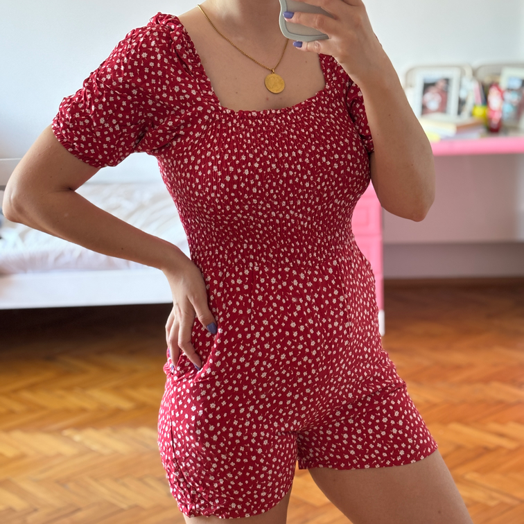 DeFacto cvetni kombinezon slika #1