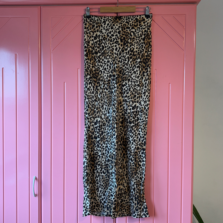 BERSHKA leopard suknja slika #4