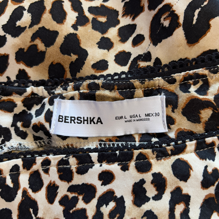BERSHKA leopard suknja slika #5