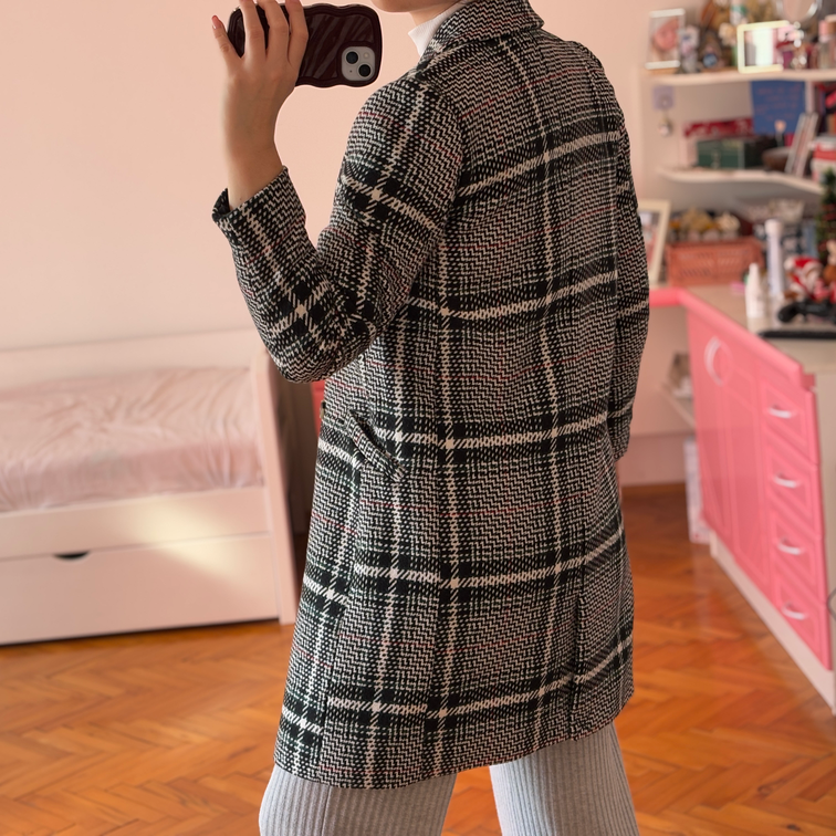 Sinsay karirani kaput slika #3