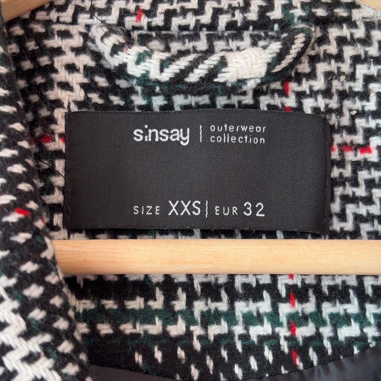 Sinsay karirani kaput slika #5