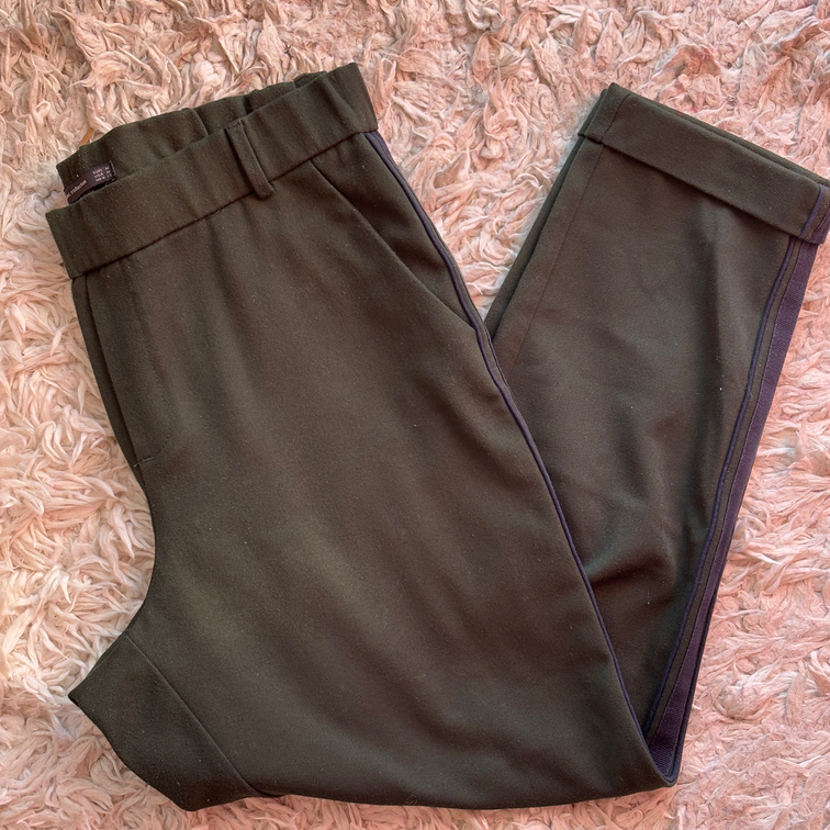 ZARA Trafaluc zelene pantalone slika #3